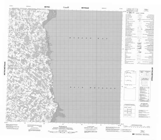 Nanalla Topographic map 054M15 at 1:50,000 Scale