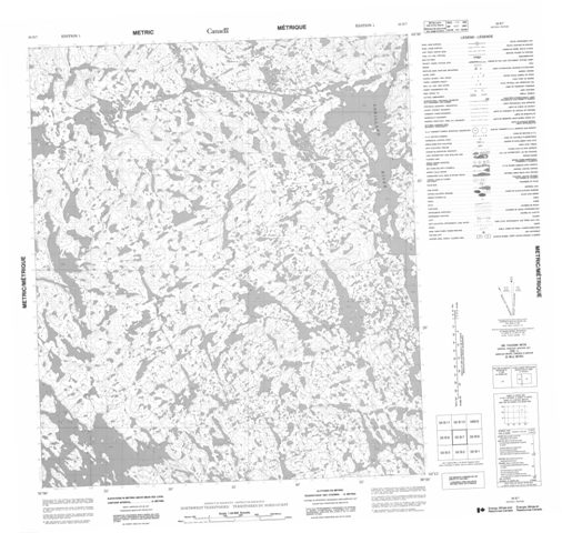 No Title Topographic map 056B07 at 1:50,000 Scale