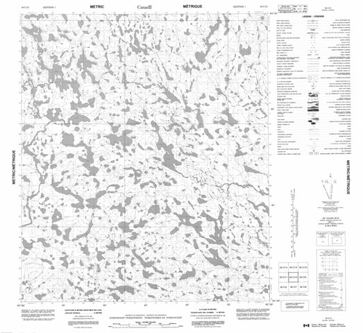 No Title Topographic map 056C10 at 1:50,000 Scale