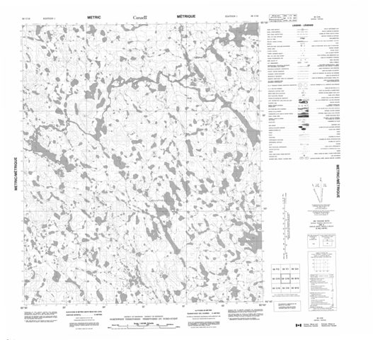 No Title Topographic map 056C16 at 1:50,000 Scale