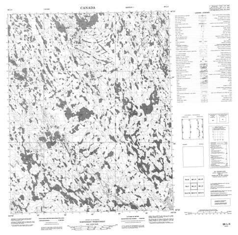 No Title Topographic map 066L04 at 1:50,000 Scale
