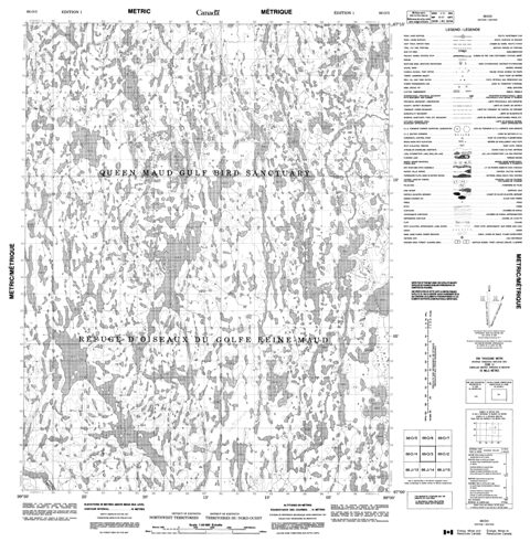 No Title Topographic map 066O03 at 1:50,000 Scale