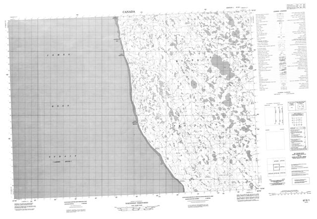 No Title Topographic map 067E01 at 1:50,000 Scale