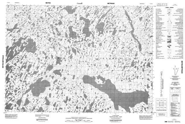 No Title Topographic map 077D15 at 1:50,000 Scale