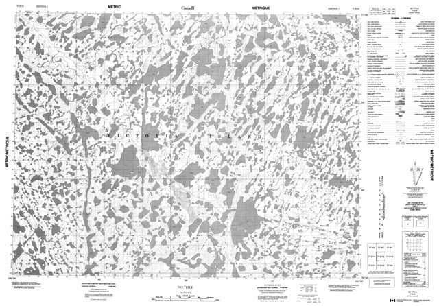 No Title Topographic map 077E15 at 1:50,000 Scale