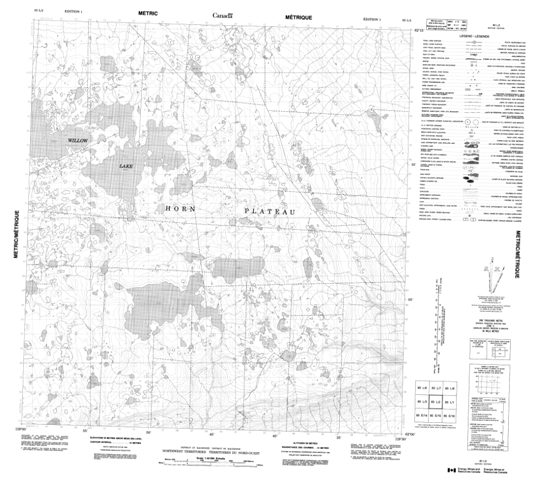 No Title Topographic map 085L02 at 1:50,000 Scale
