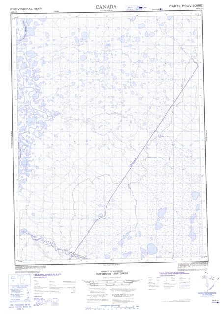No Title Topographic map 106N13 at 1:50,000 Scale