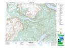 012B16 Georges Lake Topographic Map Thumbnail