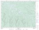 012E07 Lac Rainsford Topographic Map Thumbnail