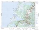 012H13 St Pauls Inlet Topographic Map Thumbnail