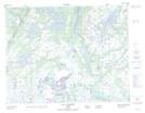 012K05 Lac Paimpont Topographic Map Thumbnail
