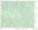 012M06 Lac Desaulniers Topographic Map Thumbnail