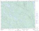 012M16 Lac Begon Topographic Map Thumbnail