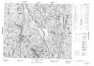 012O10 Lac L'Ile Au Castor Topographic Map Thumbnail