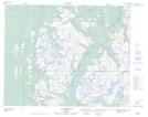 012P12 Lac Delage Topographic Map Thumbnail