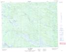 013C05 Lac Arvert Topographic Map Thumbnail
