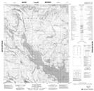 016E15 Ingnit Fiord Topographic Map Thumbnail