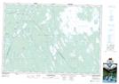 021A03 Lake Rossignol Topographic Map Thumbnail