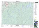 021A15 Gaspereau Lake Topographic Map Thumbnail