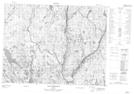 022E11 Lac D'Ailleboust Topographic Map Thumbnail