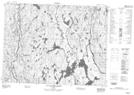 022E13 Lac Du Sapin Croche Topographic Map Thumbnail