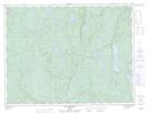 022F16 Lac Amariton Topographic Map Thumbnail