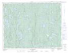022G13 Lac Georgette Topographic Map Thumbnail