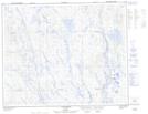 023B05 Lac Peppler Topographic Map Thumbnail