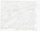 023D07 Lac Conflans Topographic Map Thumbnail