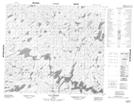 023M15 Lac Casgrain Topographic Map Thumbnail