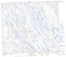 023O07 Lac Bacchus Topographic Map Thumbnail