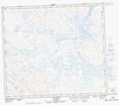 023O09 Lac Rivet Topographic Map Thumbnail