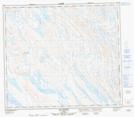 023O11 Lac Musset Topographic Map Thumbnail