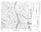 024A07 Lac De La Hutte Sauvage Topographic Map Thumbnail