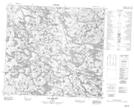 024A13 Lac Bregent Topographic Map Thumbnail