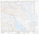 024B05 Lac Veillard Topographic Map Thumbnail