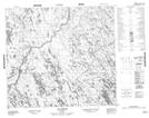 024B14 Lac Lhande Topographic Map Thumbnail