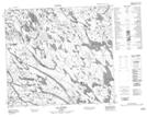 024B16 Lac Uzureau Topographic Map Thumbnail
