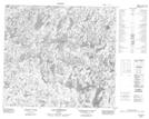 024D09 Lac Coursolles Topographic Map Thumbnail