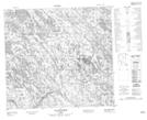 024G02 Lac Papavoine Topographic Map Thumbnail