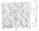 024G08 Lac Gelin Topographic Map Thumbnail