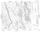 024G11 Lac Saffray Topographic Map Thumbnail