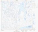 024K02 Lac Gabriel Topographic Map Thumbnail