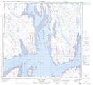 024K13 Lac Lucille Topographic Map Thumbnail
