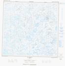 024M07 Lac Belloy Topographic Map Thumbnail