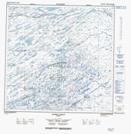 024M09 Lac Lefroy Topographic Map Thumbnail