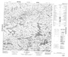 024M14 Lac Gorribon Topographic Map Thumbnail