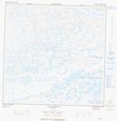 024M15 Lac De Thury Topographic Map Thumbnail