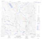 024P10 Lac De Loriere Topographic Map Thumbnail