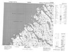 024P14 Bell Inlet Topographic Map Thumbnail